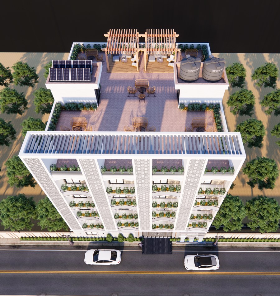 Govindam Homes 1.O Aerial Top View